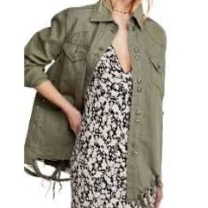 Free People Moonchild Shirt Jacket size XS
